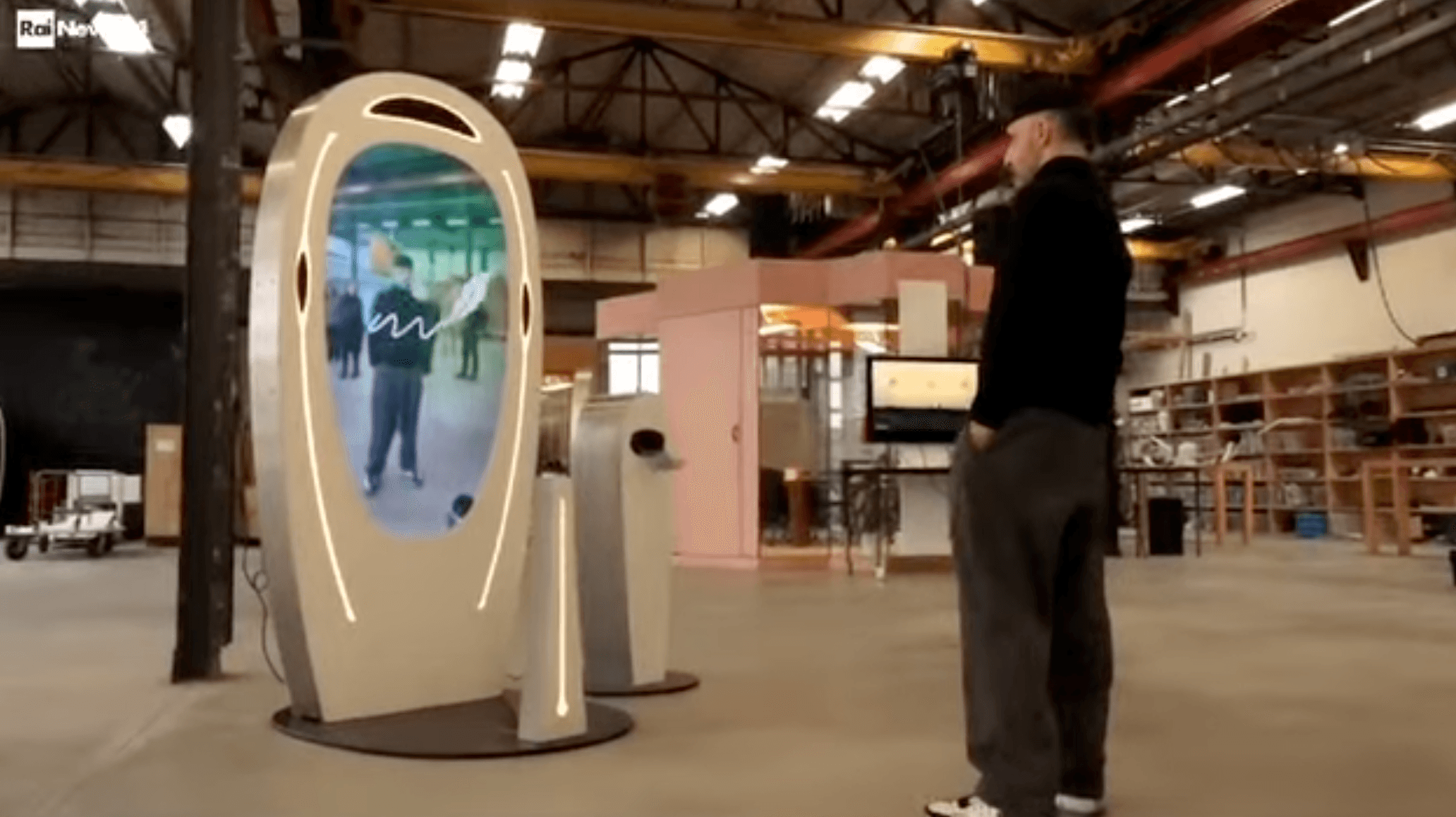 RaiNews 24 Features Poem Booth in Turin Book Fair Coverage