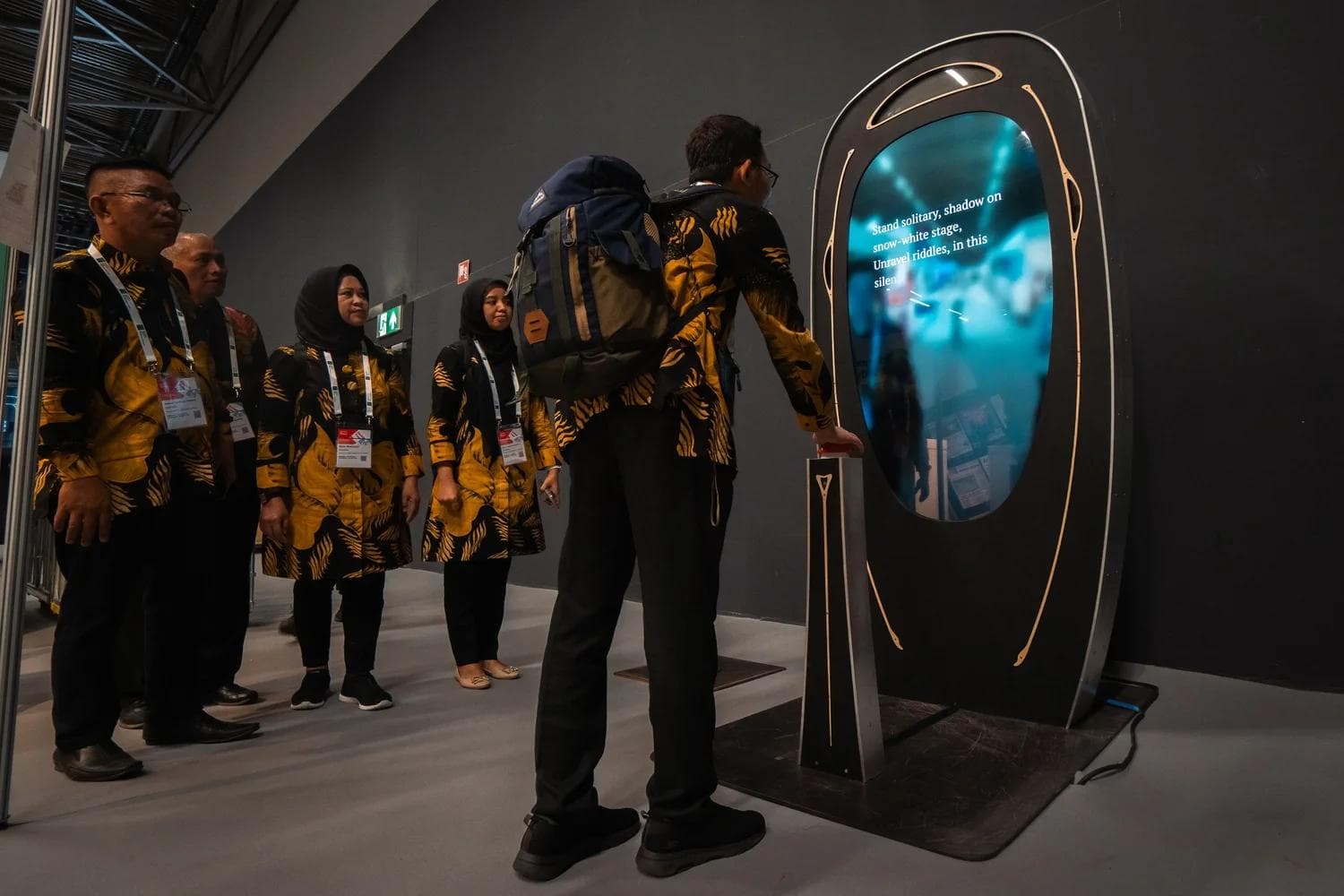 Poem Booth at IFLA WLIC 2023