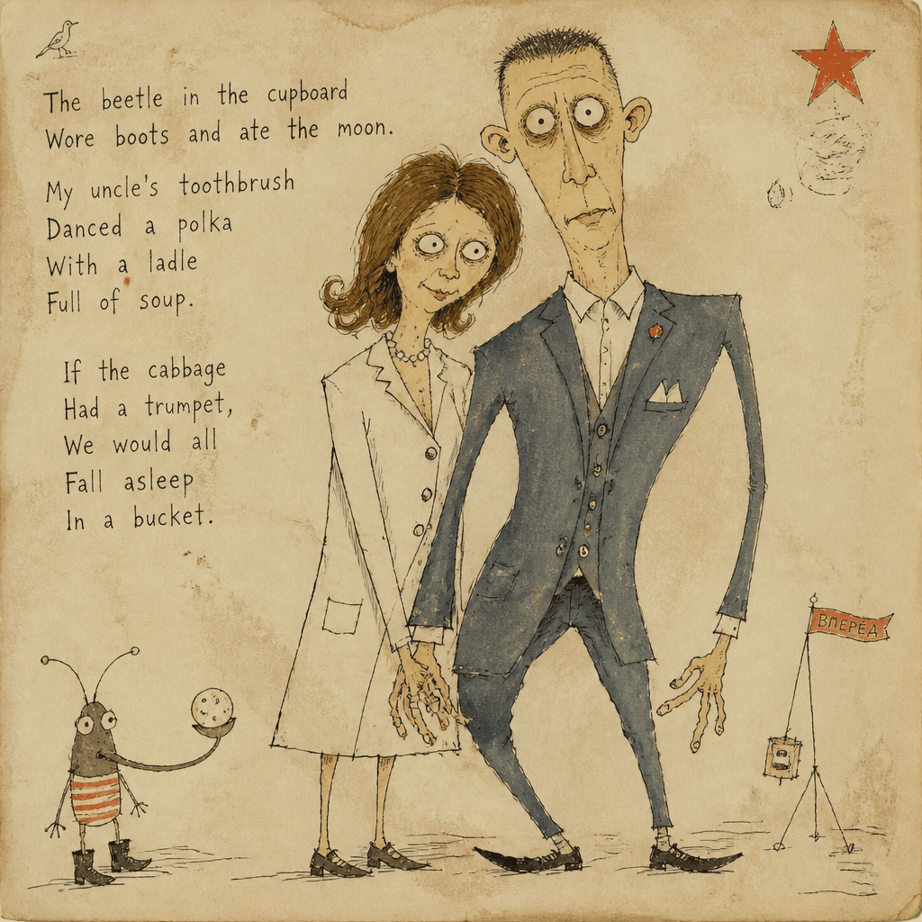 Soviet Illustration Poem